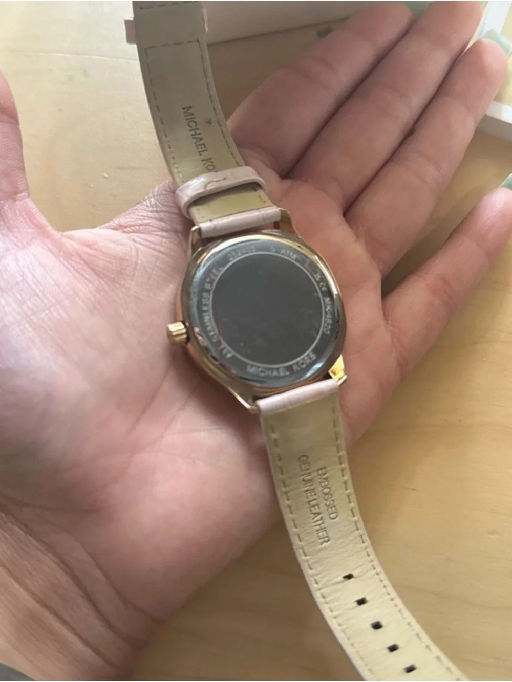 Michael Kors Rose Pink Crystal Bezel Women's Watch